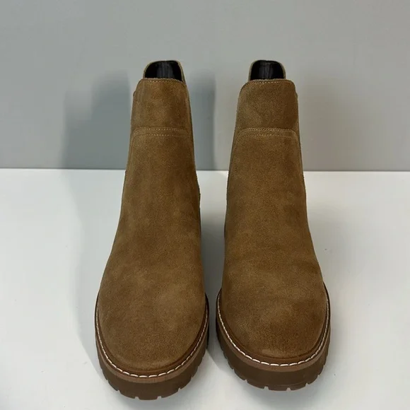 Cole Haan Greenwich Suede Waterproof Ankle Boots Size 8.5 - Picture 5 of 15